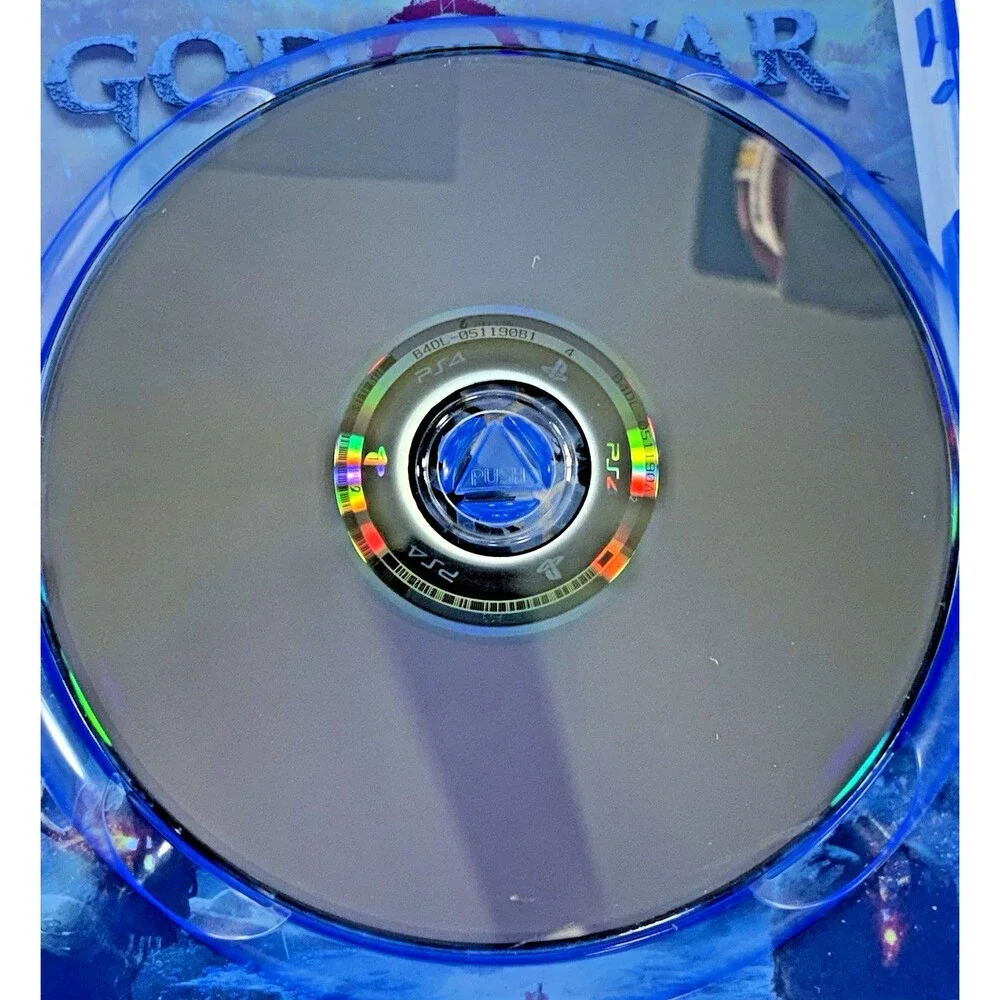 God of War Sony PlayStation 4 Santa Monica Studio 2018 with Insert Tested